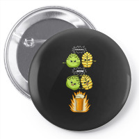 Beer Beer Fusion Barley Malt And Hops Funny Beer Drinking Pin-back Button | Artistshot