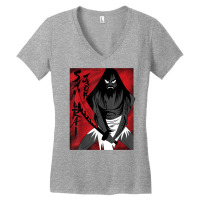 Cn Samurai Jack Red Poster T Shirt Women's V-neck T-shirt | Artistshot