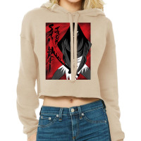 Cn Samurai Jack Red Poster T Shirt Cropped Hoodie | Artistshot