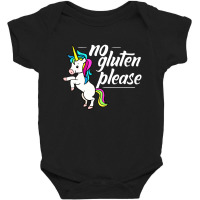 No Gluten Please Baby Bodysuit | Artistshot