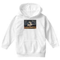 Delacroix Famous Painting Horse Frightened By A Thunderstorm T Shirt Youth Hoodie | Artistshot