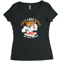 Tigers Love Pepper Women's Triblend Scoop T-shirt | Artistshot