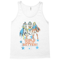 Wonder Woman Supergirl Batgirl Girls Do It Better Tank Top Tank Top | Artistshot