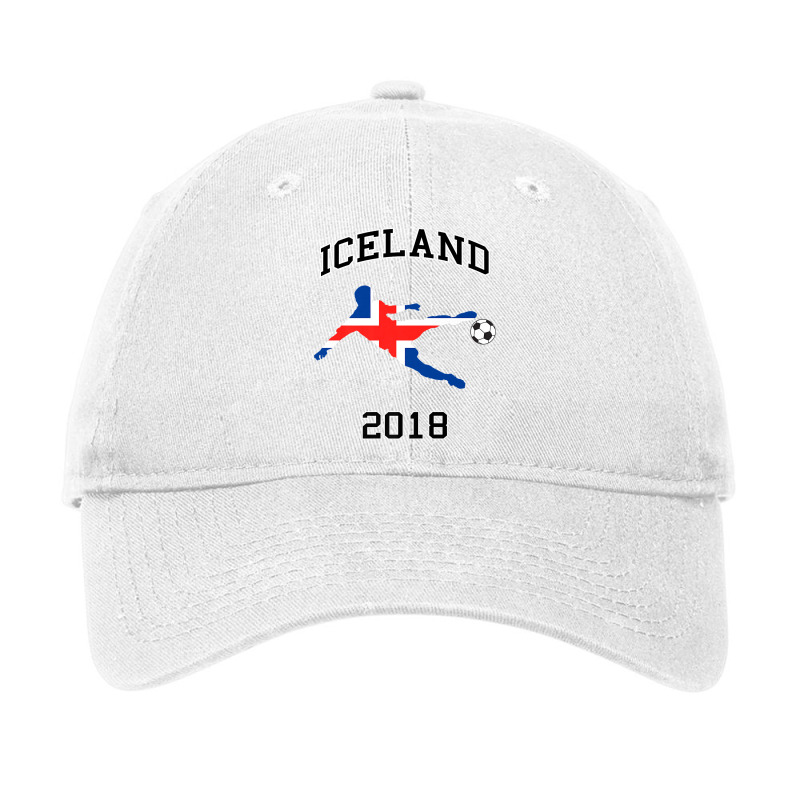 Icelandic Soccer Jersey Iceland Soccer Player Shirt Adjustable Cap by copedoire | Artistshot