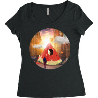 Watermelon T  Shirt Gigantic Watermelon Slice T  Shirt Women's Triblend Scoop T-shirt | Artistshot