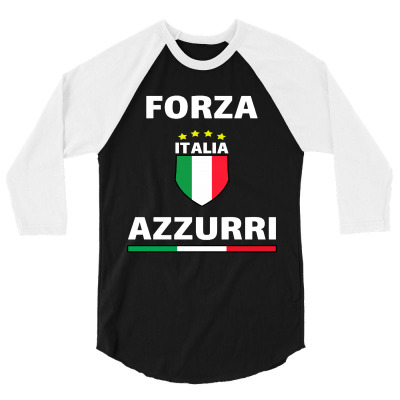 Italy Soccer Italia Flag Football 2021 3/4 Sleeve Shirt Designed By Best Seller