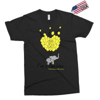 Elephant I'm A Survivor Heart Endometriosis Awareness Gift T Shirt Exclusive T-shirt | Artistshot