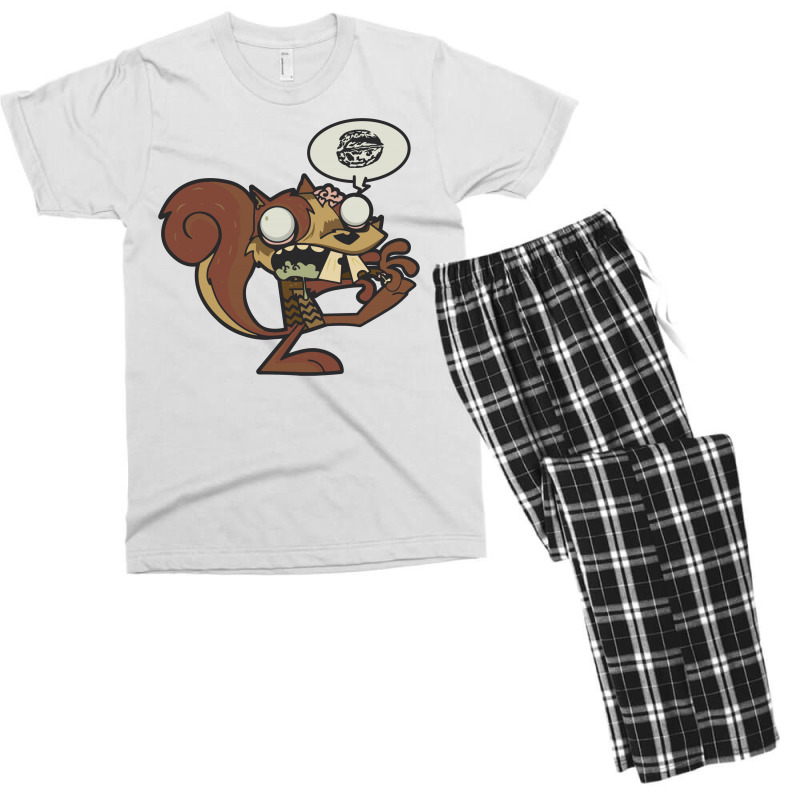 Zombie Ardilla Men's T-shirt Pajama Set | Artistshot