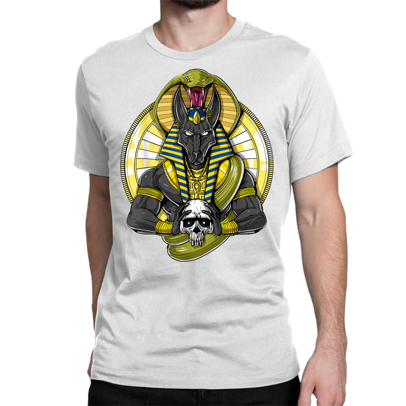 Anubis Skull Egyptian God Of The Dead Ancient Mythology T Shirt Classic T-shirt by tandonwelters | Artistshot