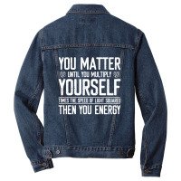 Funny Physics Science Men Denim Jacket | Artistshot