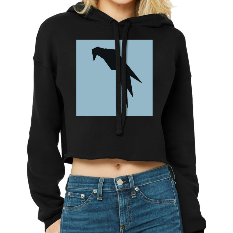 Parrot Os Cropped Hoodie by rabyjagongano | Artistshot