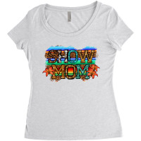 Show Mom Led Light Women's Triblend Scoop T-shirt | Artistshot