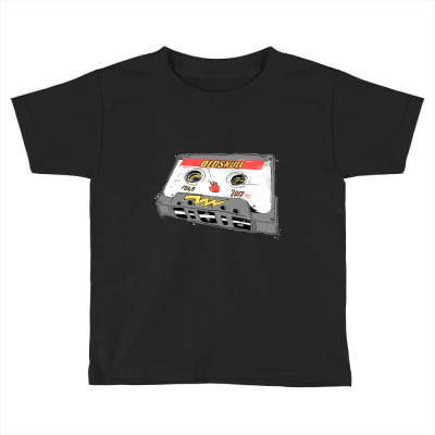 Cassette Oldskull Broo Toddler T-shirt Designed By Tmax