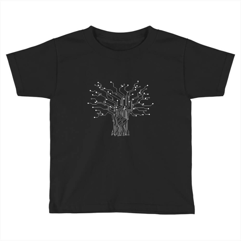 Electronics Technician Binary Tree   Electrical Engineer Toddler T-shirt by matiroso | Artistshot