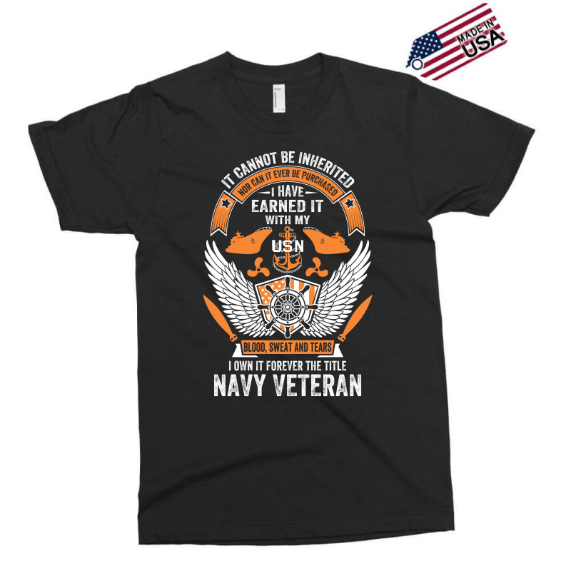 I Own It Forever The Title Navy Veteran Exclusive T-shirt | Artistshot