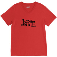 Love Couple V-neck Tee | Artistshot