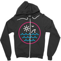 Marine Life 3 Zipper Hoodie | Artistshot