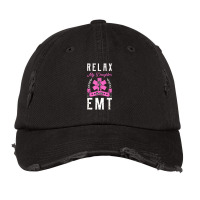 Emt Emergency Medical Technician Parents Ambulance Responder Vintage Cap | Artistshot