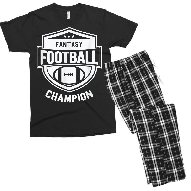 Fantasy Football Champion   League Champ   Winner Quote T Shirt Men's T-shirt Pajama Set | Artistshot