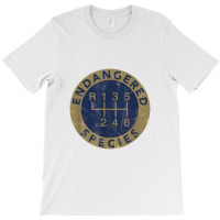 Endangered Species Stick Shift Manual Transmission Drivers T-shirt | Artistshot