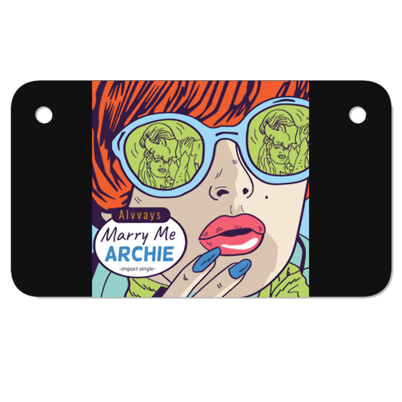 Canadian Indie Pop Alternative Rock Allv Motorcycle License Plate | Artistshot