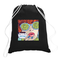 Canadian Indie Pop Alternative Rock Allv Drawstring Bags | Artistshot