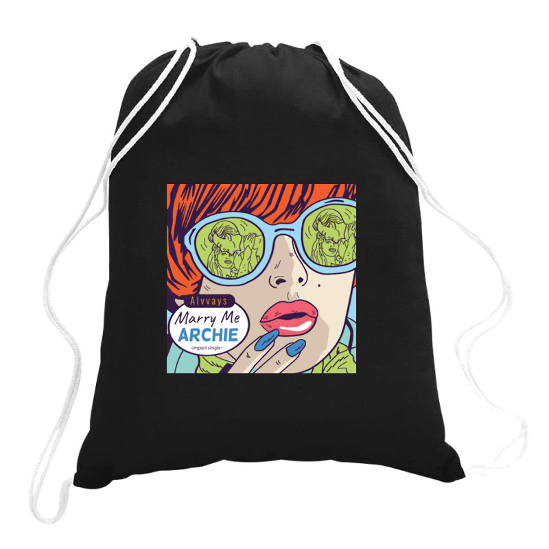 Canadian Indie Pop Alternative Rock Allv Drawstring Bags | Artistshot