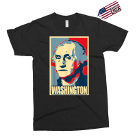 George Washington Propaganda Poster Style Art T Shirt Exclusive T-shirt | Artistshot