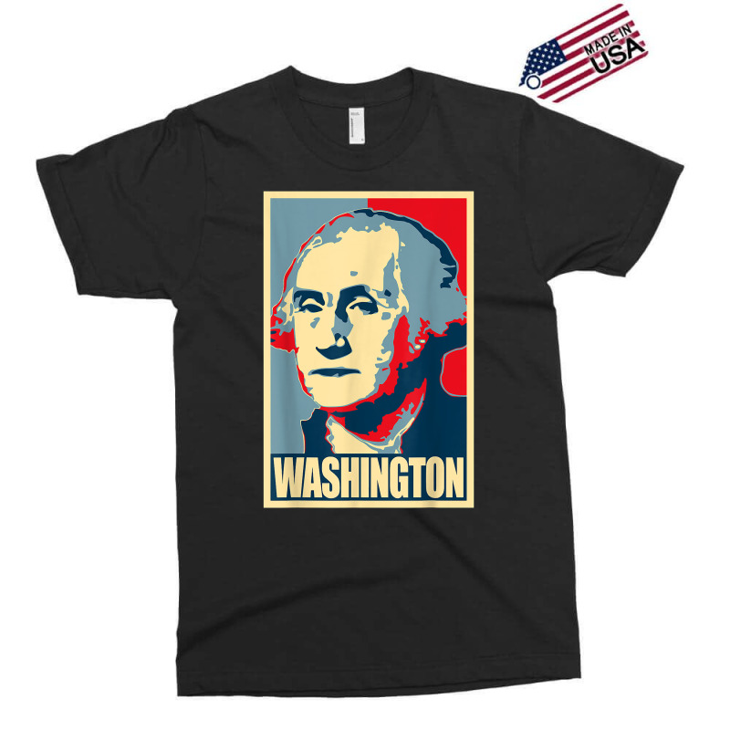 George Washington Propaganda Poster Style Art T Shirt Exclusive T-shirt by norhannuchols | Artistshot