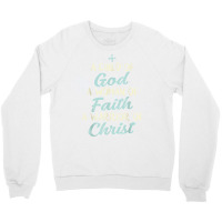 Child God Woman Faith Warrior Christ Jesus Christian Gift T Shirt Crewneck Sweatshirt | Artistshot