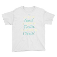 Child God Woman Faith Warrior Christ Jesus Christian Gift T Shirt Youth Tee | Artistshot