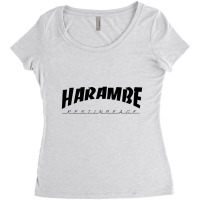 R.i.p Harambe Women's Triblend Scoop T-shirt | Artistshot