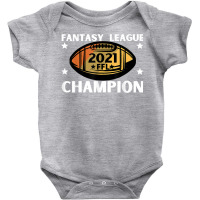 Fantasy League Champion Ffl Football 2021 Winner Vintage T Shirt Baby Bodysuit | Artistshot