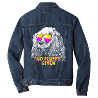 Cocker Spaniel No Fluffs Funny T Shirt Men Denim Jacket | Artistshot