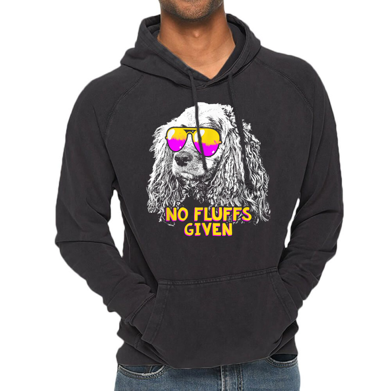 Cocker Spaniel No Fluffs Funny T Shirt Vintage Hoodie by copedoire | Artistshot