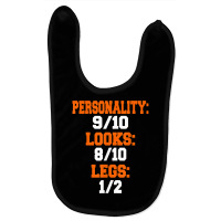 Legs 12 Funny Leg Amputee Prosthetic Surgery Humor Graphic T Shirt Baby Bibs | Artistshot