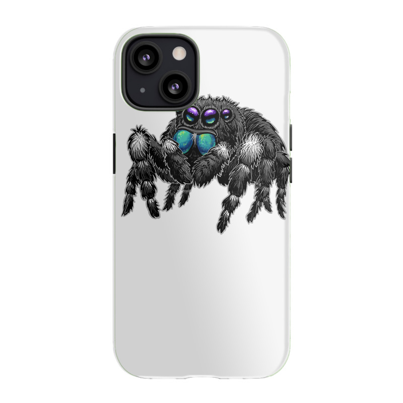 Daring Bold Jumping Spider Phidippus Audax Cute Arachnid T Shirt Iphone 13 Case | Artistshot