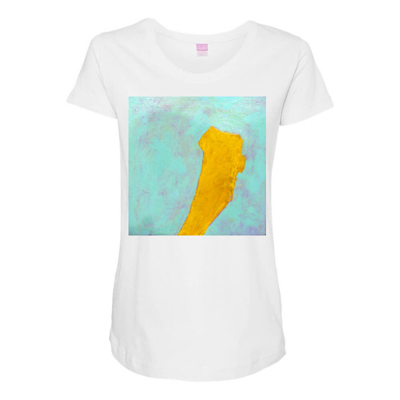 Abstract 2008 Maternity Scoop Neck T-shirt by Donald | Artistshot