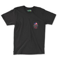 American Grown British Roots   Britain Union Jack T Shirt Pocket T-shirt | Artistshot