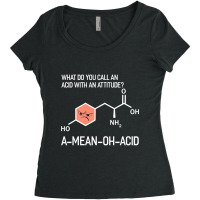 Humor Nerdy Chemistry T Shirt Gifts Amino Acid For Women Men Women's Triblend Scoop T-shirt | Artistshot