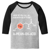 Humor Nerdy Chemistry T Shirt Gifts Amino Acid For Women Men Youth 3/4 Sleeve | Artistshot