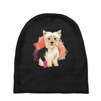 Yorkshire Terrier Dog T  Shirt Yorkshire Terrier Dog, Dog Lovers Gift. Baby Beanies | Artistshot