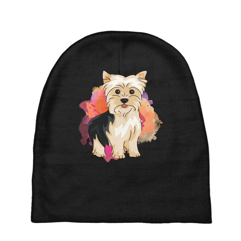 Yorkshire Terrier Dog T  Shirt Yorkshire Terrier Dog, Dog Lovers Gift. Baby Beanies by martyprosacco868 | Artistshot