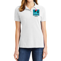 Clearwater Beach Florida Fl Retro Summer Palm Trees Tee T Shirt Ladies Polo Shirt | Artistshot