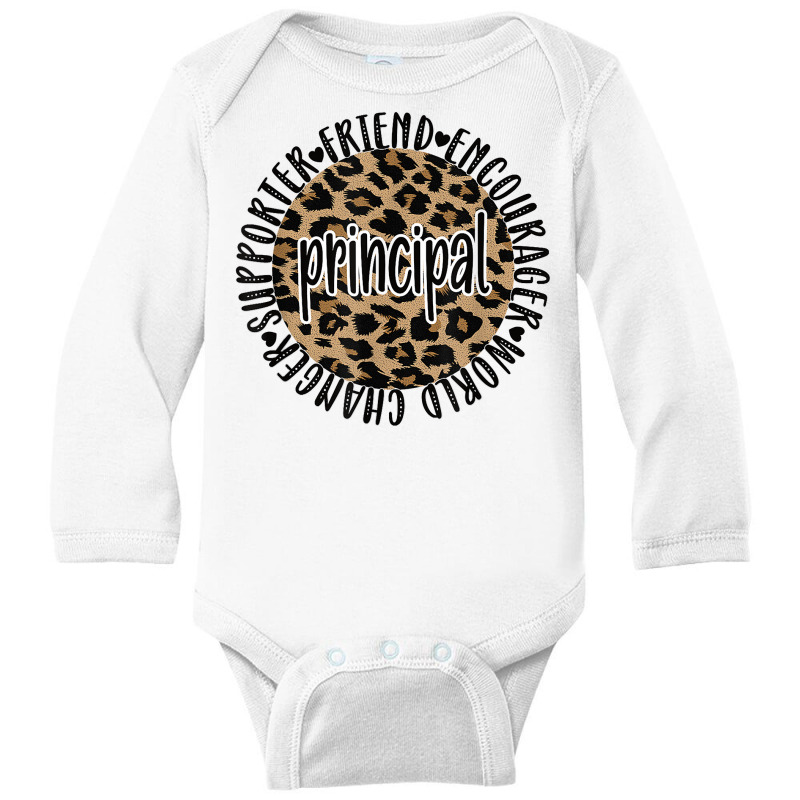 Best Principal Appreciation School Principal T Shirt Long Sleeve Baby Bodysuit by erinlorrai | Artistshot