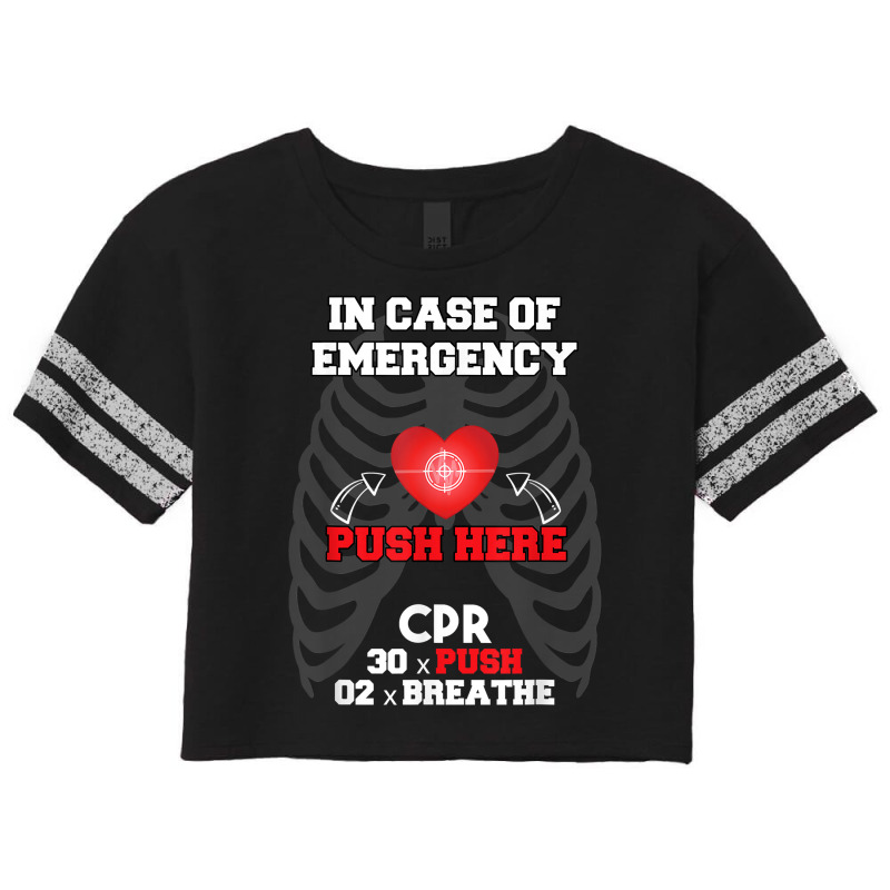 Funny Cpr Instructor First Aid For Nurses Cpr Instructor T Shirt Scorecard Crop Tee by johnjosephmenk | Artistshot