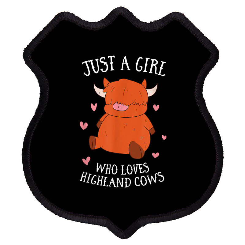 Scottish Highland Cows Just A Girl Who Loves Highland Cows T Shirt ...