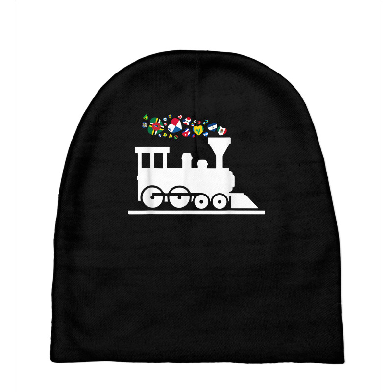 Train Latin Countries Flag Hispanic Heritage Month Culture T Shirt Baby Beanies by emly9i8u7y6y5t | Artistshot