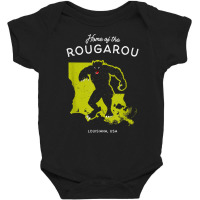 Home Of The Rougarou   Louisiana, Usa Cryptid T Shirt Baby Bodysuit | Artistshot