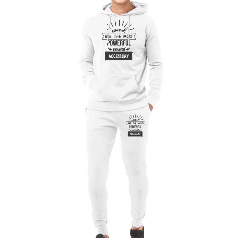 Word Are The Most Powerful Sexual Accessory Hoodie & Jogger set by Nitastudioz | Artistshot